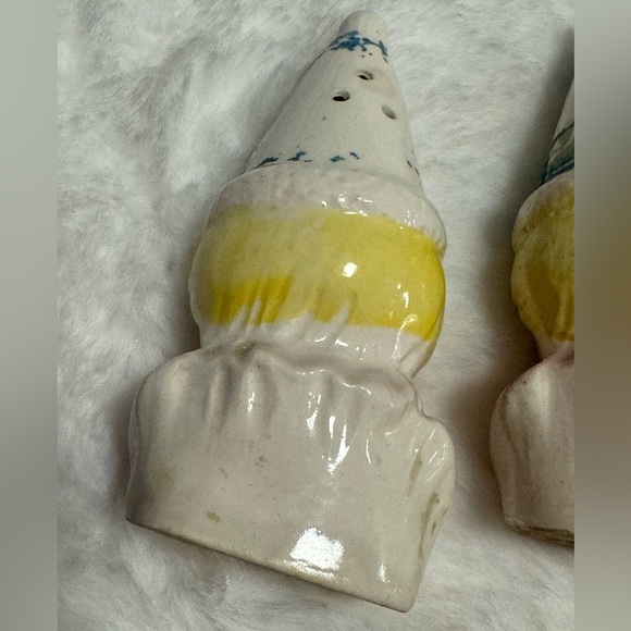 Japan Vintage Clown Circus Salt & Pepper Shakers Creepy Clowns MCM Collectible - Picture 5 of 11